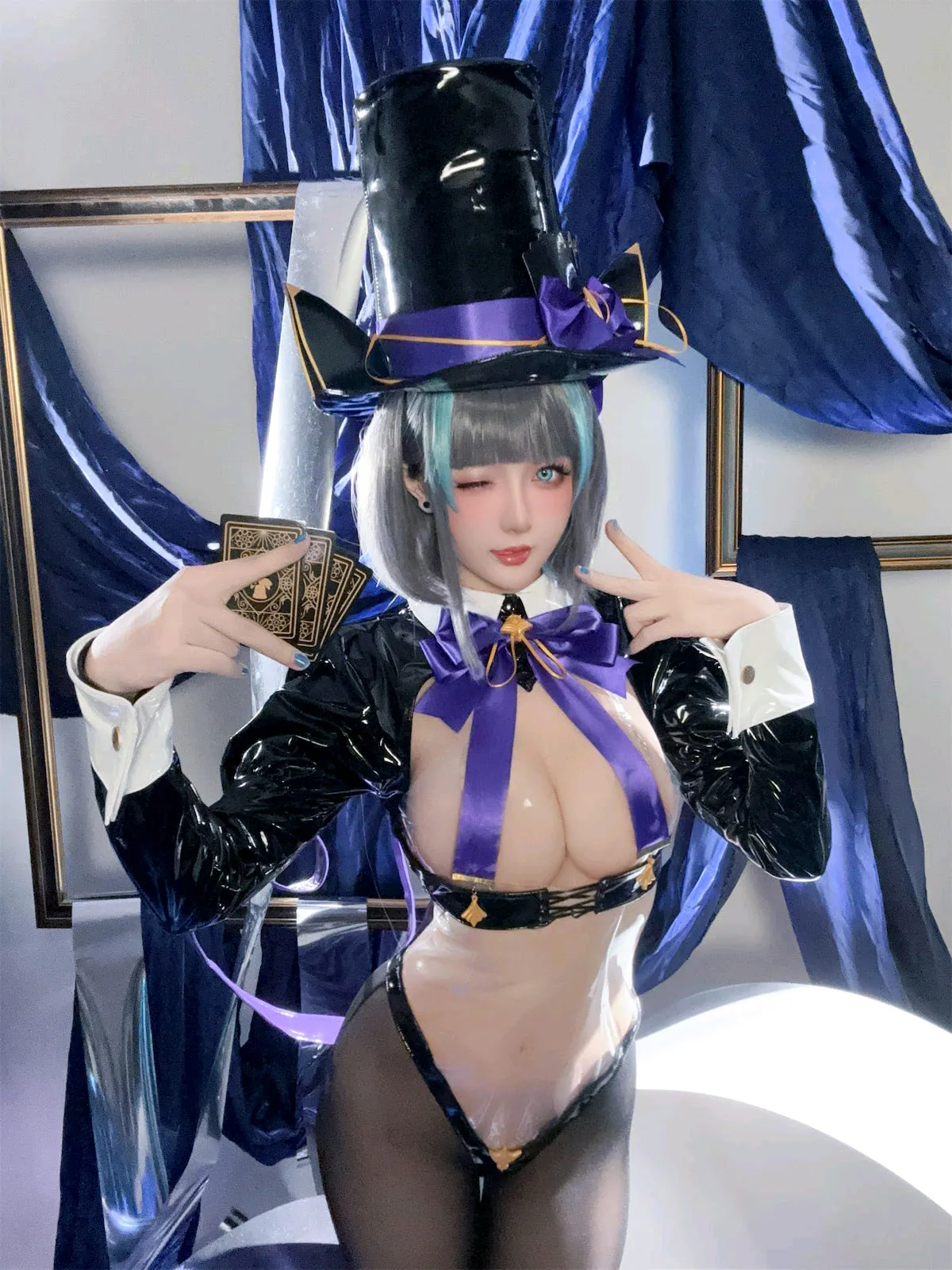 星之迟迟 8月计划B 柴郡兔女郎-erohere17.webp